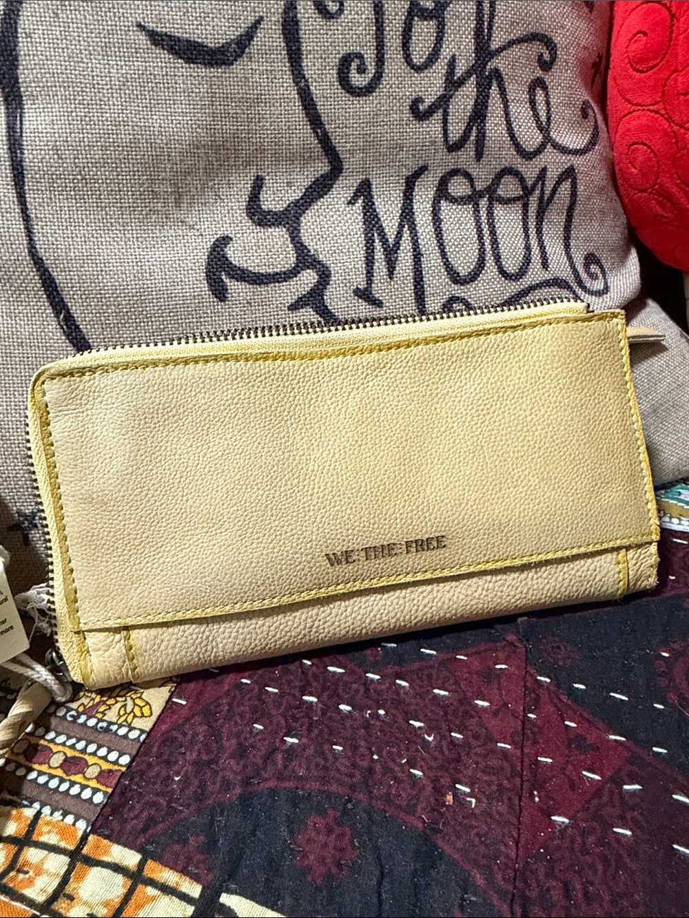 We The Free Butter Yellow Emerson Wallet